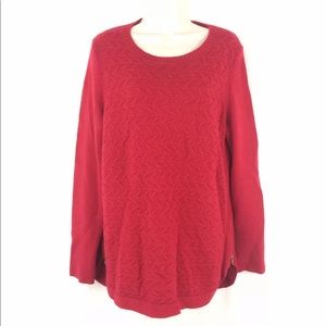 Talbots Red Top